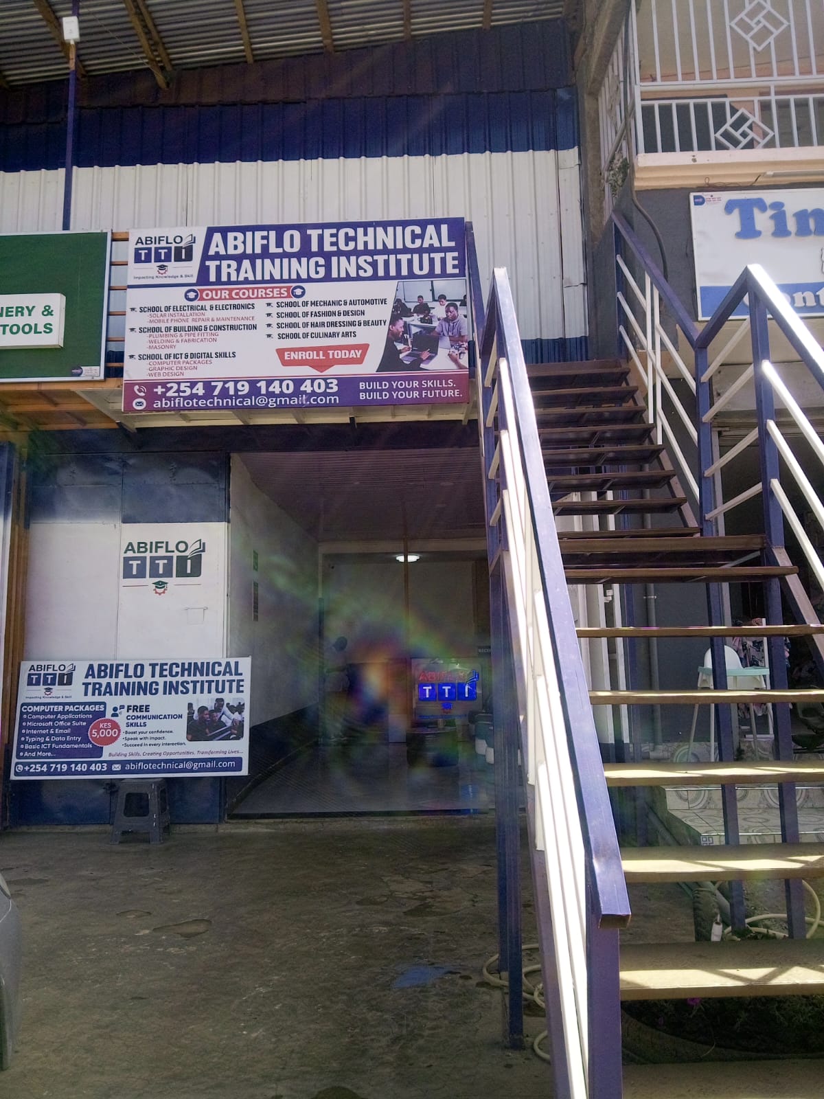 ABIFLO TTI premises and access area