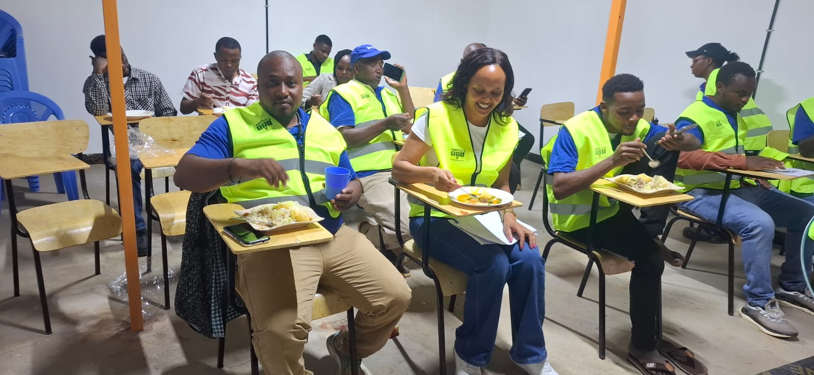 Practical classroom and training session