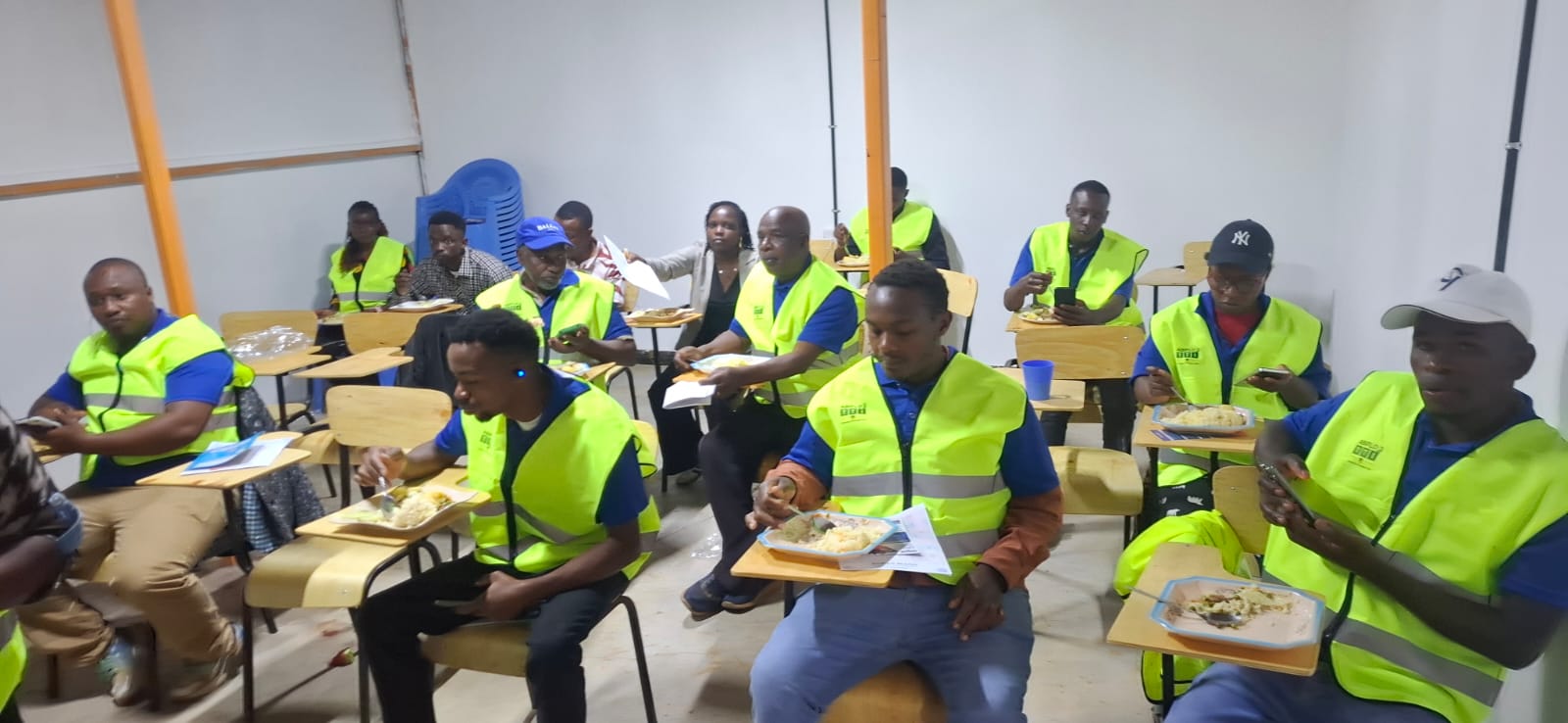 ABIFLO TTI trainees during a classroom-based practical learning session