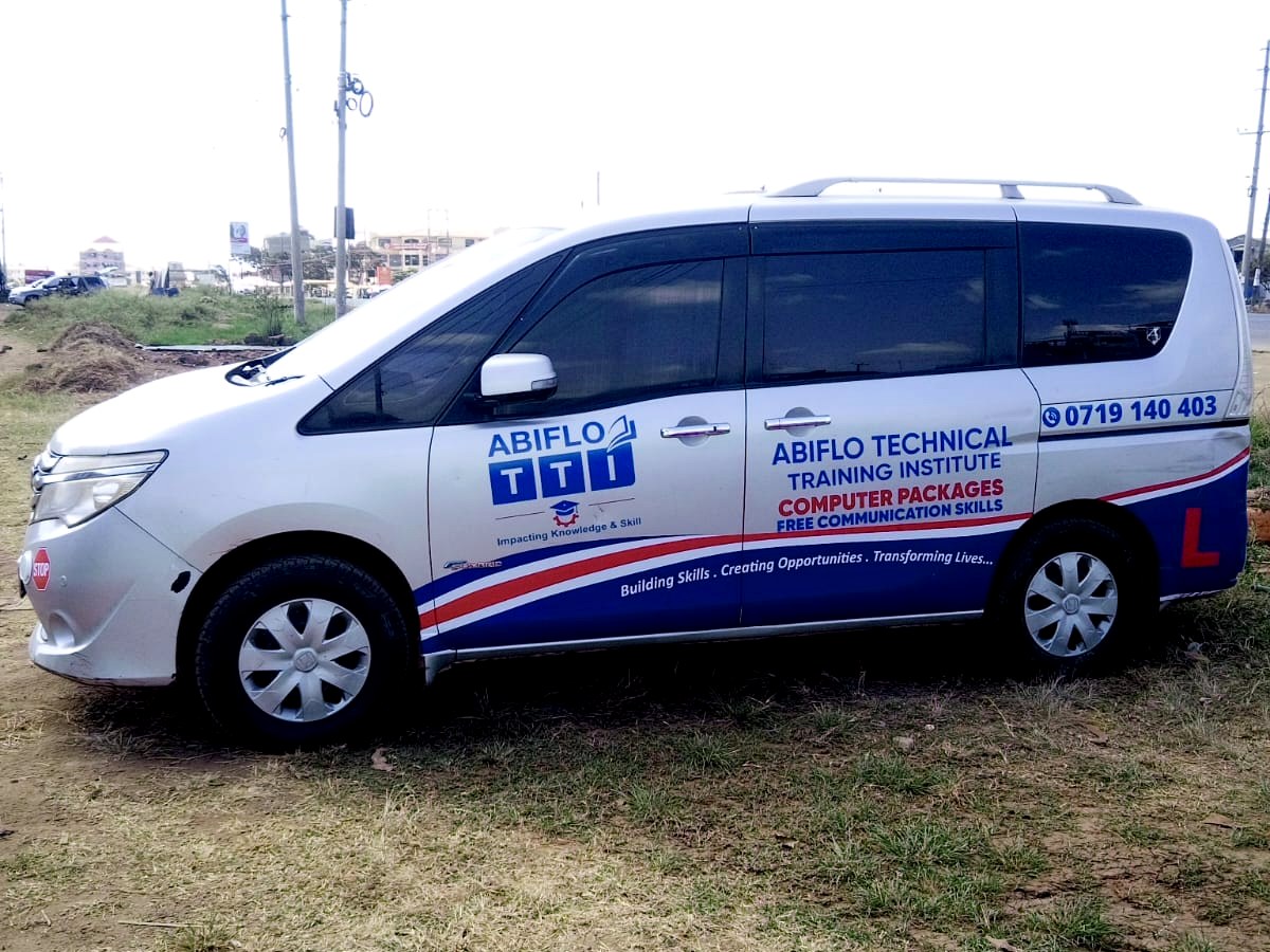 ABIFLO TTI driving training vehicle